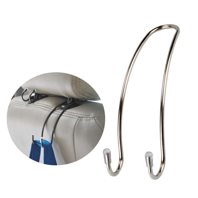 Stainless steel car hook car hidden multi function car on the car seat
