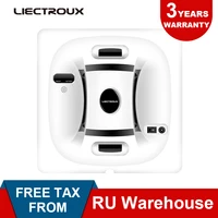 2023 Liectroux X6 Automatic Window Vacuum Cleaning Robot,safe rope,Remote Control,Antifall,Glass Wall Wash Mop Clean,UPS system 1