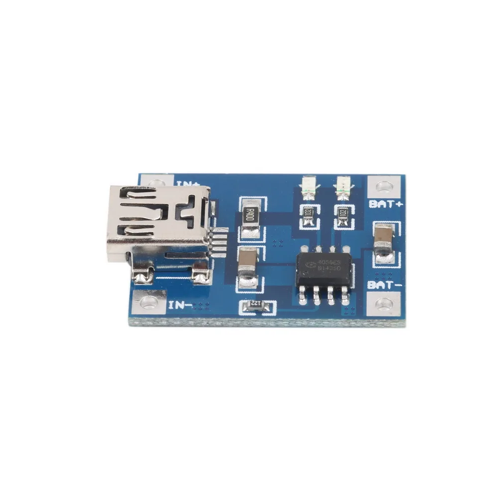 1 шт. зарядная плата TP4056 5 в Mini USB 1A для литиевого аккумулятора модуль зарядного