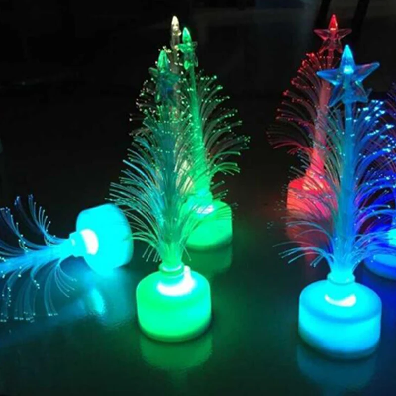 

Children Colorful LED Christmas Toys/Tree Light Fiber Optic Nightlight Lamp Christmas Gift Party Decor Flash/Light Up/Led Toy