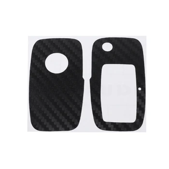 

Carbon Fiber Car Key Sticker For VW Polo Passat B5 B6 Golf 4 5 6 Jetta MK6 Tiguan Eos for car accessories