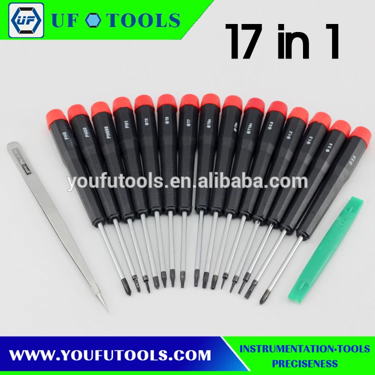 17 in 1 Repair Tools Kit Screwdrivers Pry tool Set For iphone Tablet