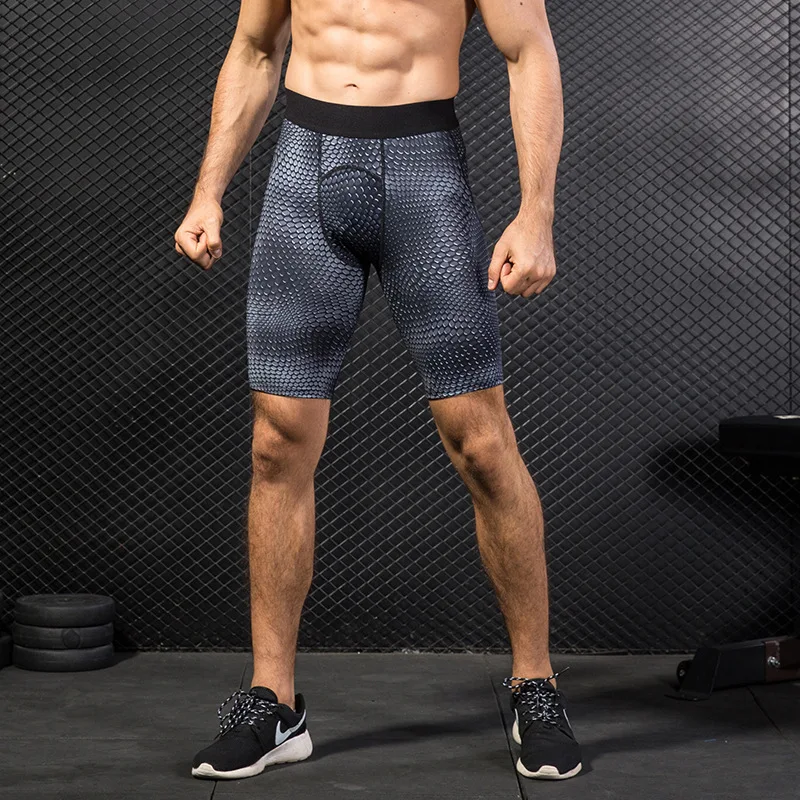 

Quick Dry Gym Sport Shorts Men Jogging Short Pants Soccer Training Underwear Compression Tights Leggings Gym Running Shorts Men