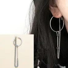 1 шт. в стиле панк с бахромой мужские серьги Для женщин Корея Цзиминь серьги-гвоздики эффектные изделия изысканный подарок