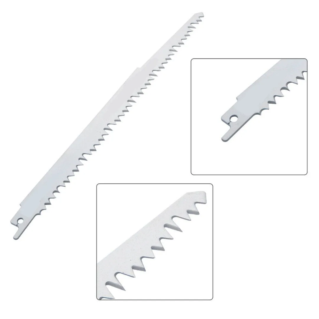 10Pcs Matel Saw Blades 240x19x1.5mm HCS Saber Reciprocating Saw Blade Sabelsaw Blade For PVC Wood Mayitr