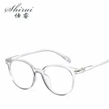 Женские очки оправа мужские прозрачные оправа для очков винтажные круглые прозрачные линзы очки Оптические очки оправа