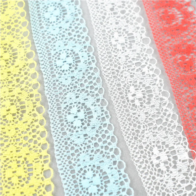Lace Ribbon Lace Fabric Lace Sewing Supplies Lace Accessories Lace Sewing Accessories Lace Garment Accessories 10yards 15Colors Lace Ribbon Tape 40MM diy african lace fabric Sewing Net Cord Embroidered Wedding dress Handicraft accessories