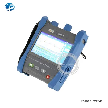 

NEW English menu E6000A Optical Time Domain Reflectometer Handheld OTDR Multi Optical Tester SM with FC/SC adapter