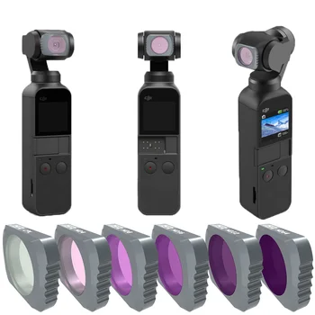 

For DJI OSMO POCKET 2 Camera Filter CPL/UV/ND 4 8 16 32 64 Filters Kit For DJI Osmo Pocket 3-axis Handheld Camera Accessories