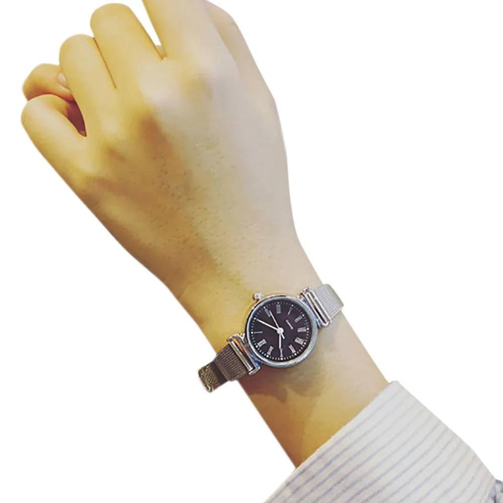Женские Кварцевые аналоговые наручные часы с маленьким циферблатом, Изысканные часы, роскошные деловые часы, montre femme, Мужские модельные часы с браслетом, модные часы