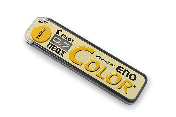 Pilot Color Eno Neox механический карандаш 0 7 мм 8 трубок/партия