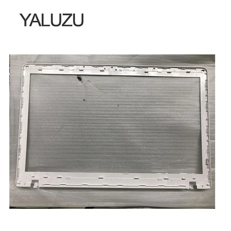 YALUZU new FOR SAMSUNG NP270E5G NP270E5V NP270E5J LCD Front Bezel Trim cover case BA75-02563A white  