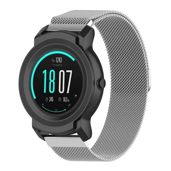 

HIPERDEAL New Soild Milanese Metal Stainless Steel Mesh Replacement Strap For Ticwatch S2 GPS Fitness Smartwatch 22mm Jn10