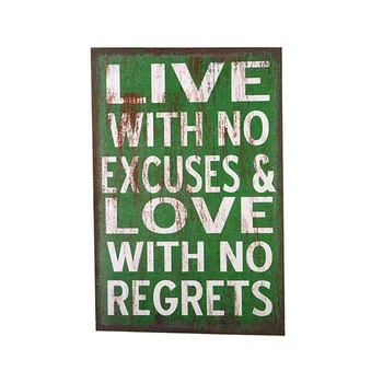 

American Country Retro Nostalgia Green Linen Live Paintings Wood Frames Creative Decorative Wall Painting