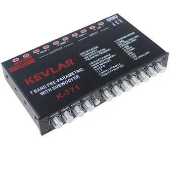 

EQ equalizer Car tuning board Amplifier Car stereo Modified audio processing 7 segments Auto Accessories Car equalizer
