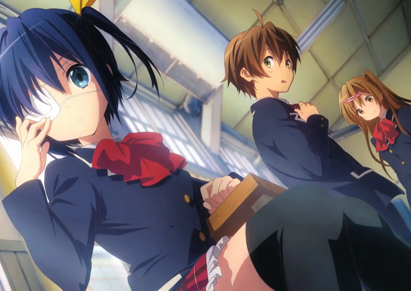 Download Chuunibyou Demo Koi Ga Shitai Poster Anime Dinding Stiker Putih For iPhone Wallpaper Chuunibyou Demo Koi Ga Shitai Poster Anime Dinding Stiker Putih For iPhone