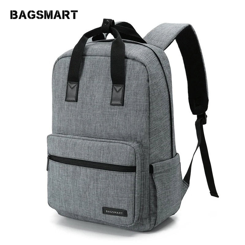 BAGSMART Unisex Laptop Backpack 15.6 Inch Rucksack SchooL Bag Travel Waterproof Backpack Men