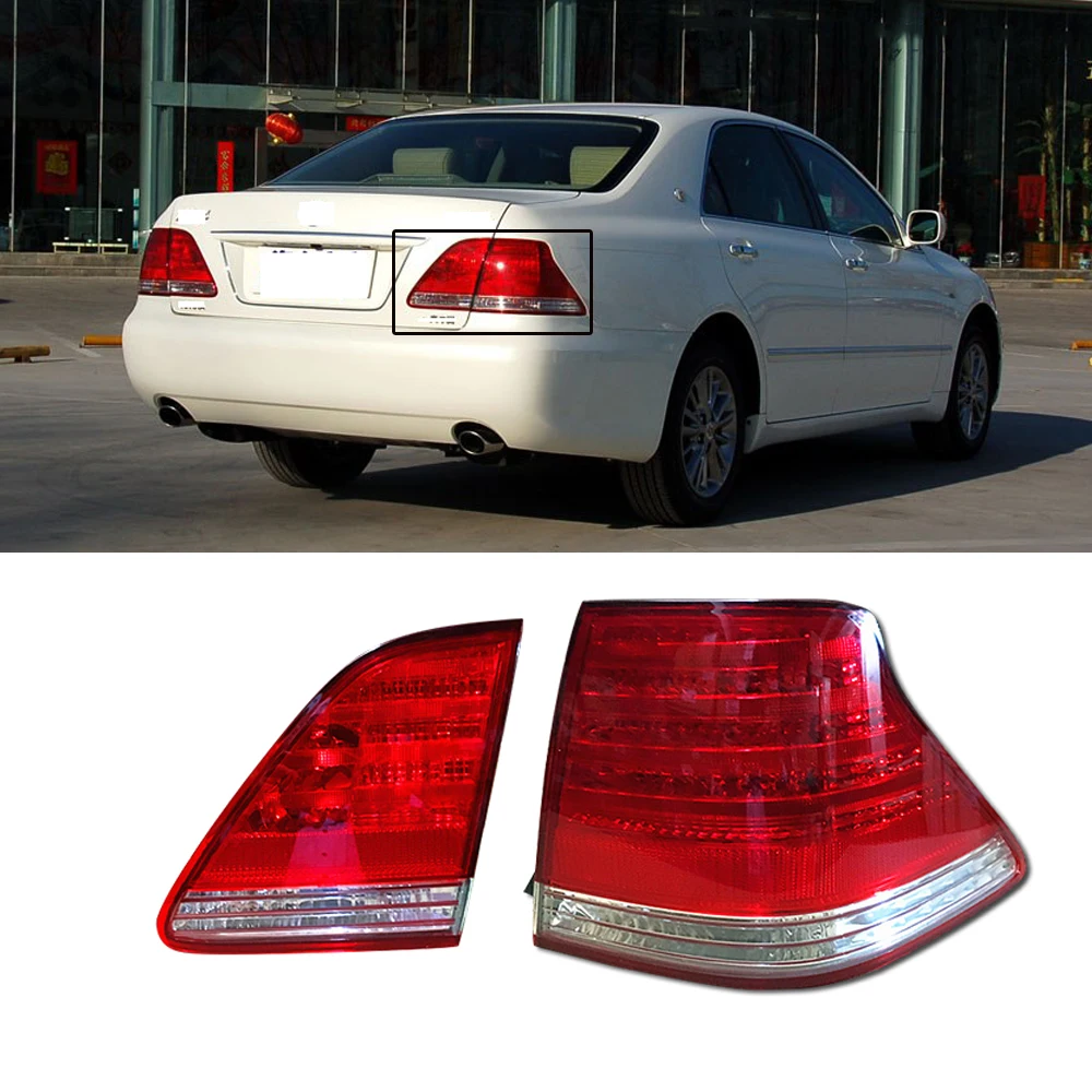 

CAPQX 1pcs For Toyota Crown 2005 2006 2007 2008 2009 Rear Brake light Tail Light Taillight Tail lamp stop headlight taillamp