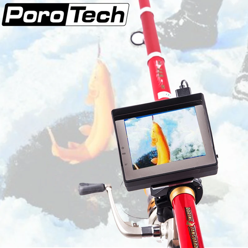 

WF02 Underwater Video Fishing Camera Fish Finder Colour with Monitor Infrared Fish finder for Winter lake frozen fishing