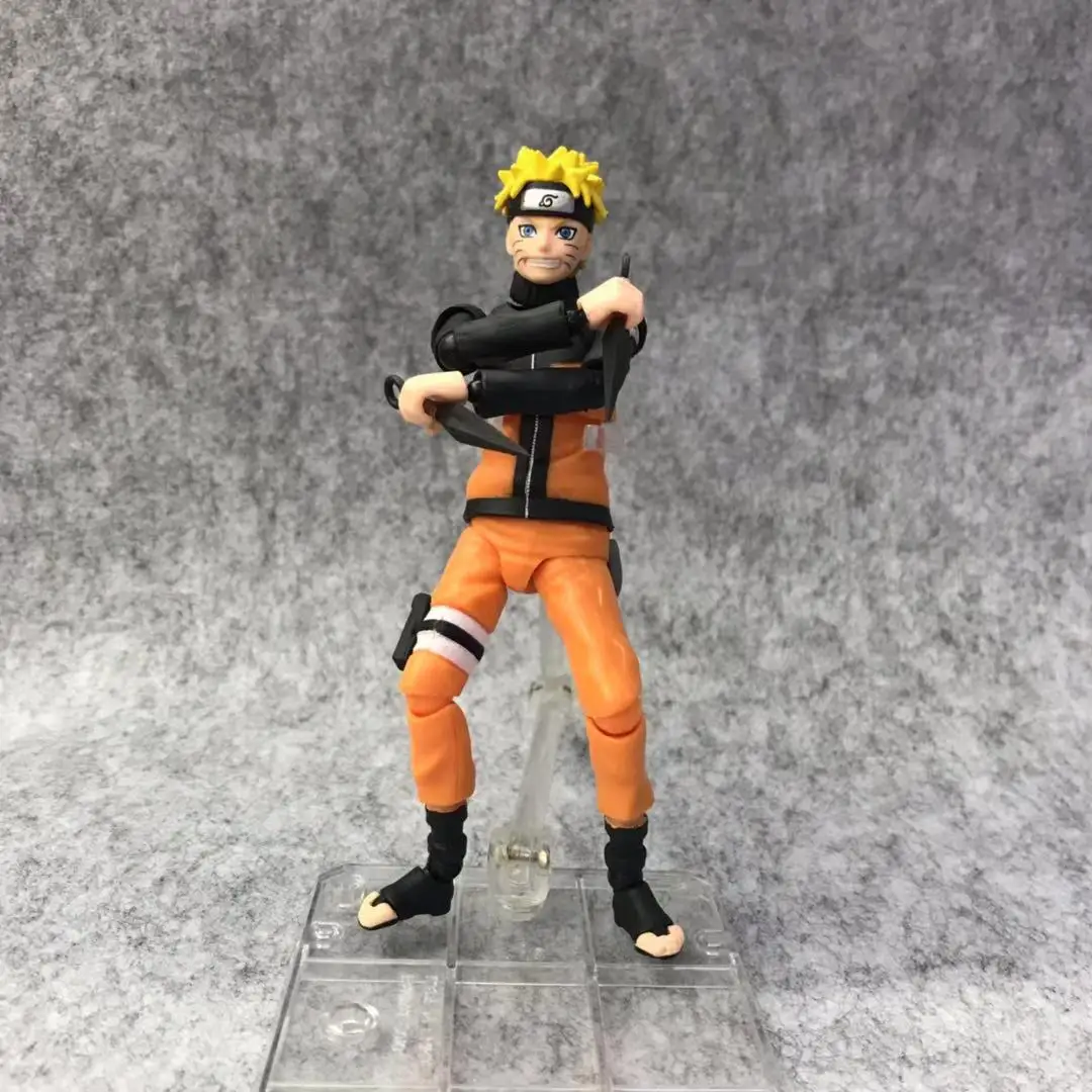 SHFiguarts Аниме Наруто Uzumaki immber re-модель 14 см фигурка игрушки