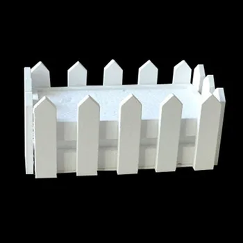 

Artificial flower Wood Fence Courtyard Indoor Garden Fence Kindergarten Flower Garden Small Fence Decoration Accessories