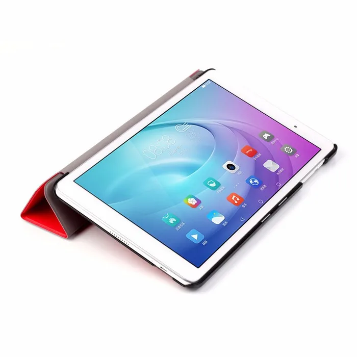 100 шт. искусственная кожа Стенд чехол для Huawei MediaPad T2 10.0 Pro fdr-a01l fdr-a01w fdr-a03l 10." Планшеты+ экран протектор