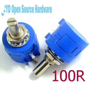 

3590S precision multi- turn potentiometer 100R quality adjustable resistor