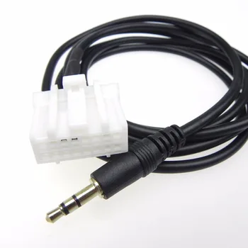 

Car Radio CD Player 3.5mm Auxiliary Aux Audio Aadpter Cables For Mazda 2 3 5 6 M2 M3 M5 M6 Pentium B70 MX5 RX8 Male Interface