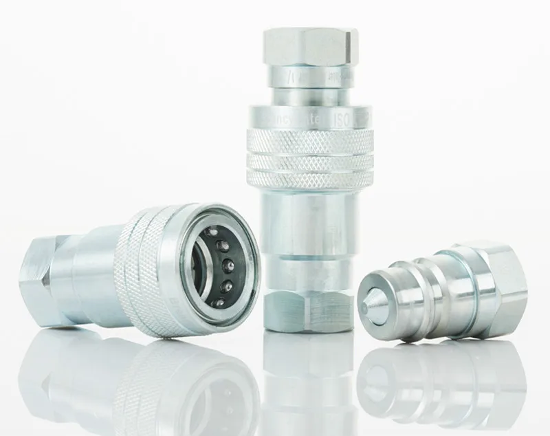 

7241-A Carbon Steel KSA Hydraulic Tubing Double Self-sealing Open-Closed High Pressure Fast Joint