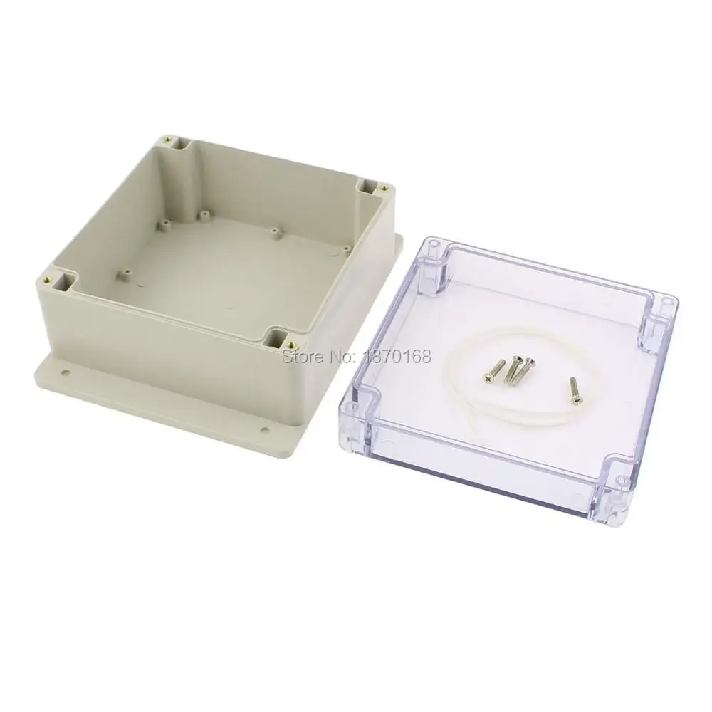 200 мм x 160 мм x 90 мм прозрачная крышка водонепроницаемая распределительная коробка герметичная коробка корпус