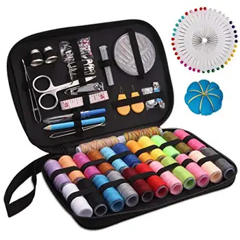 

130 Sewing Accessories Multifunction Sewing Box Sewing Thread Stitches Needles Tools Kit Cloth Buttons Craft Travel Sewing Kit