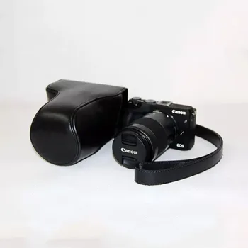 

Luxury Pu Leather Video Bag Camera Case For EOS M3 Camera