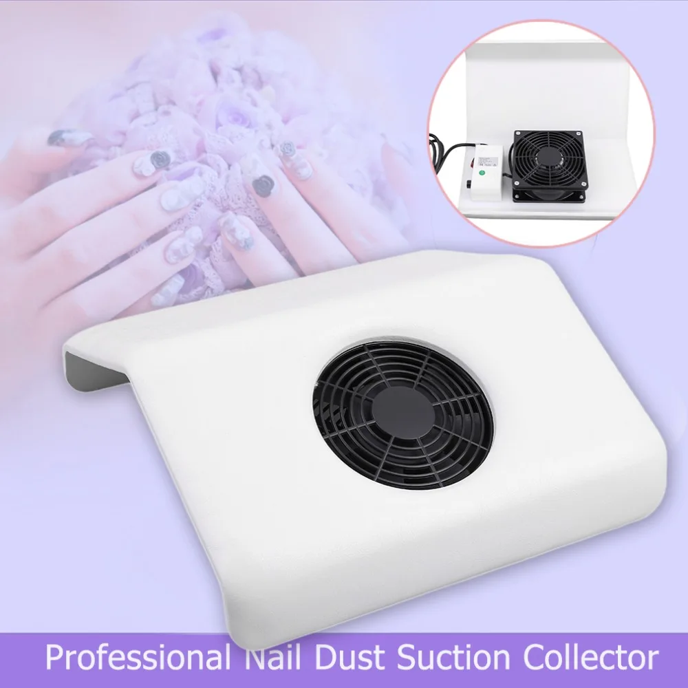 

Professional Nail Dust Suction Collector Vacuum Cleaner Manicure Salon Tools UV Gel Tip Machine Nail Arts 220v Ship From Germany