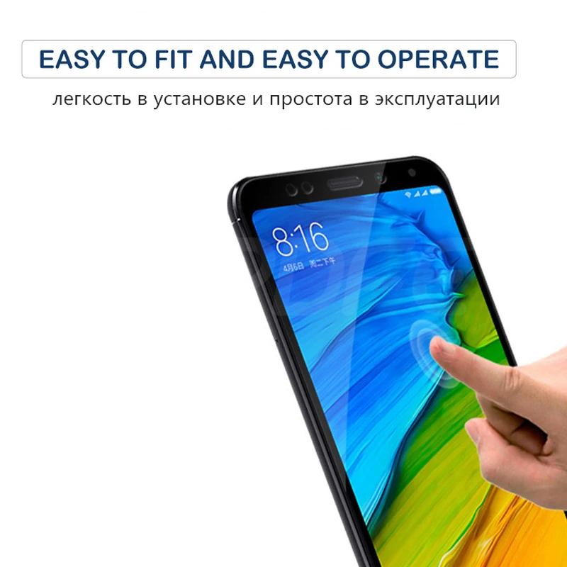 Закаленное стекло 9H для Xiaomi Redmi 5 Plus защитная пленка на весь экран телефона Redmi5