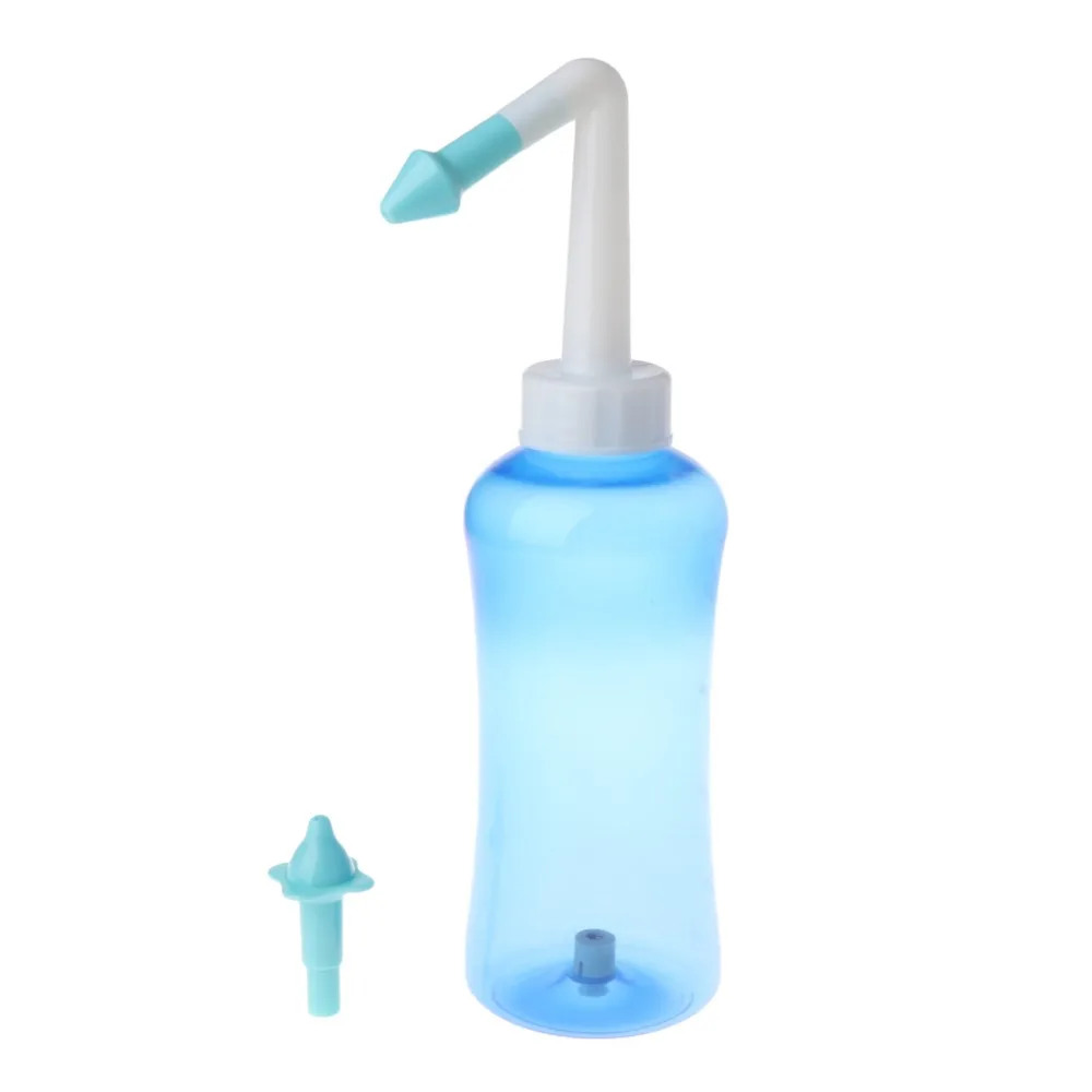 

500ml Nasal Wash Neti Pot Nose Cleaner Bottle Nose Irrigator Saline Allergic