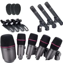 Takstar DMS-DH8P группа барабаны микрофон профессиональный конденсаторный микрофон записи/микрофон, DHL