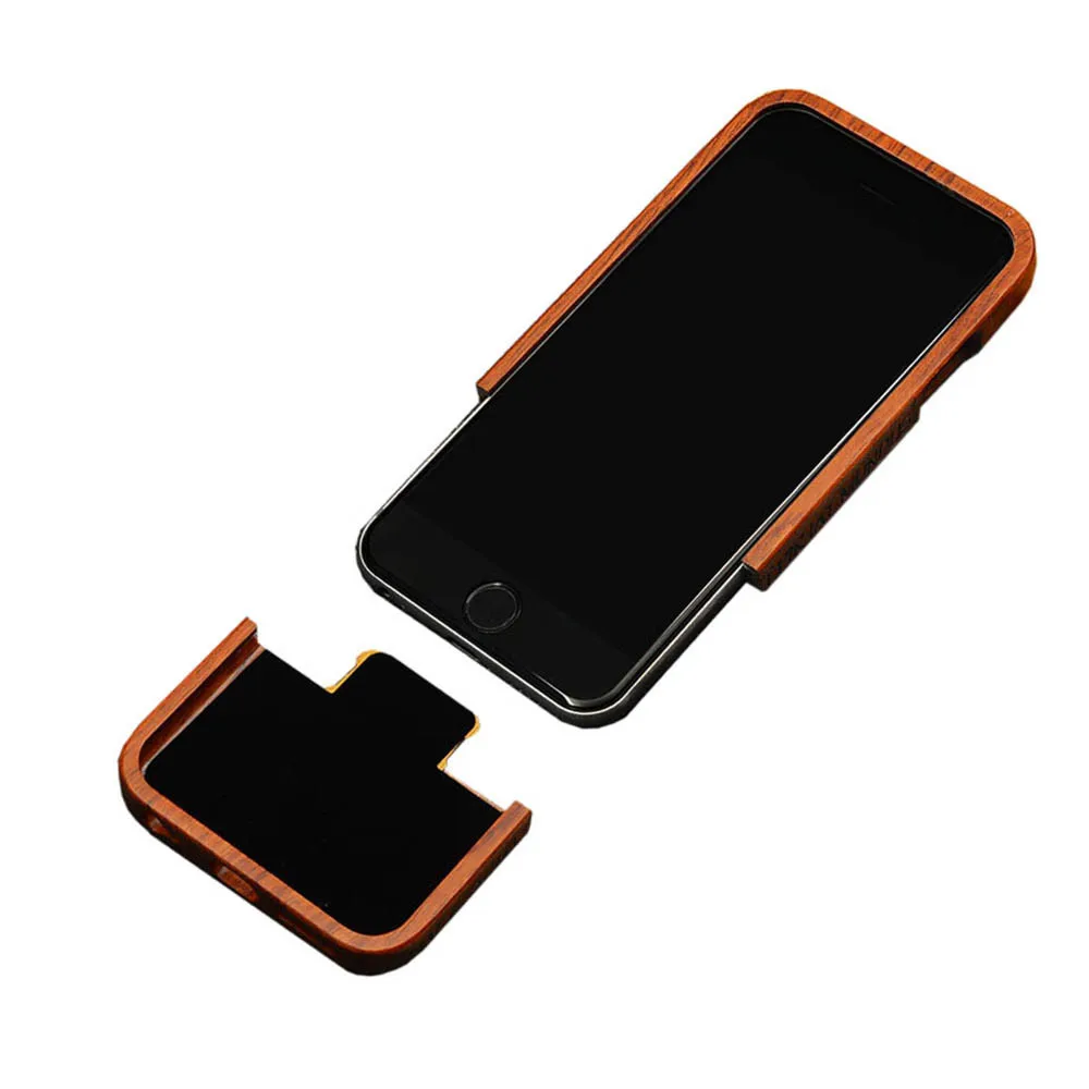 Hard wood case + PC back Cover