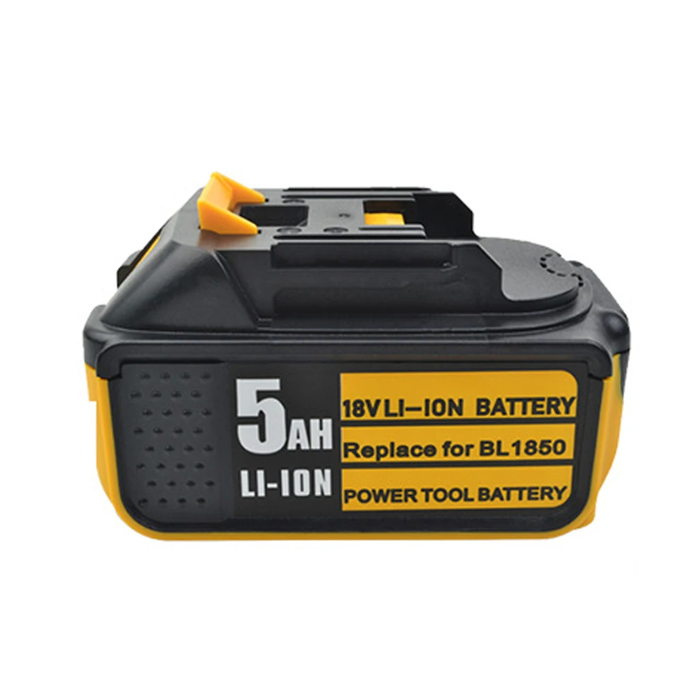 2x Новые 18 в 5Ah Li Ion Батарея для аккумулятор makita BL1860 BL1850 BL1830 BL1840 194205 3 Мощность