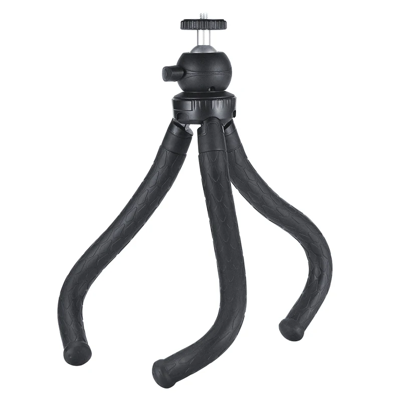 Штатив Ulanzi MT-07 Octopus FlexibleTripod со съемной шаровой головкой на 360 ° с держателем для телефона для iPhone X XS Max 8 huawei samsung Gopro - Цвет: Octopus Tripod