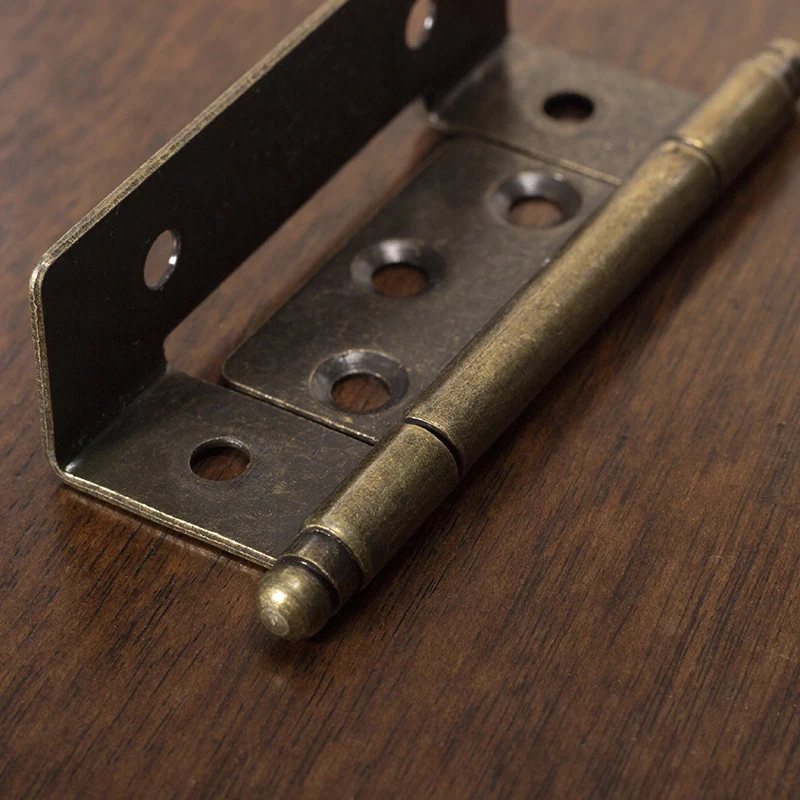 135 degree open Furniture Hinges Heavy Duty door hinge for kitchen cabinet Antique Bronze color iron free screws door hinges