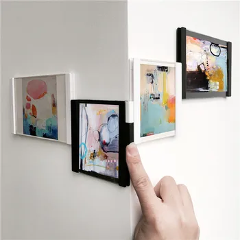 

1x Photo Frame Set Flexible Transparent Modern Picture Frames With Magical Module Multi-frame Hanging Photo Picture Frames Hot