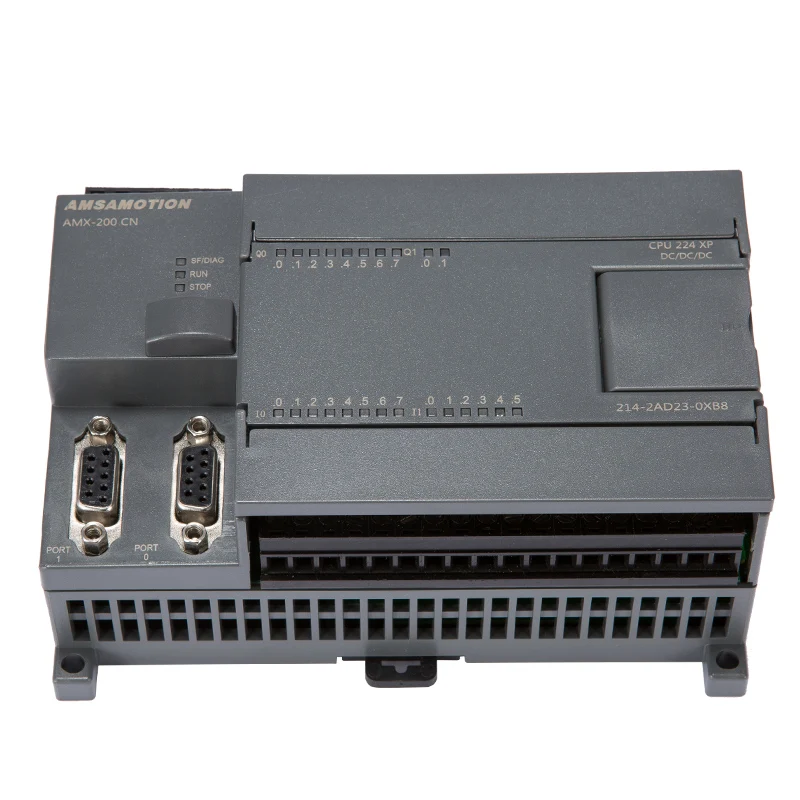 Amsamotion CPU224XP S7-200CN PLC DC/DC 14 вход 10 выход 6ES7 214-2AD23-0XB8 транзистор выход цифровой вход PLC