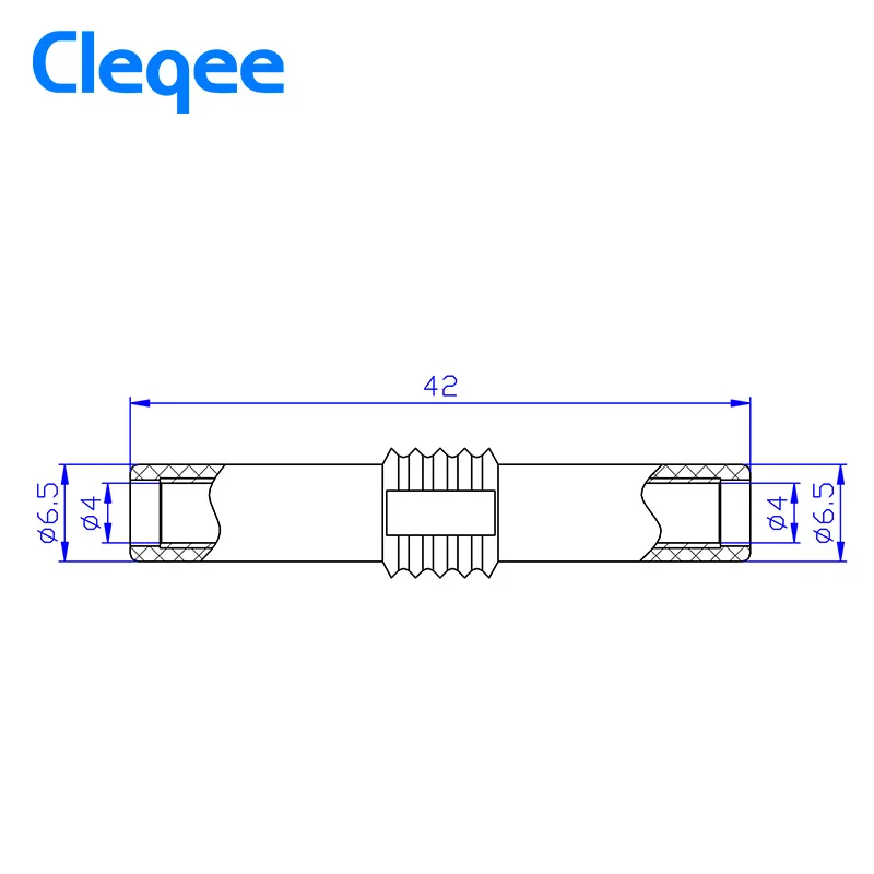 Cleqee P7023 10 шт. 4 мм гнездо банана Женский адаптер удлинитель изолированный банан Соединительный разъем