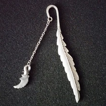 Светящиеся Серебряная медная крыла Закладка светится в темноте закладки для книг подарки