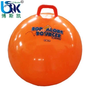 yoga ball with handle