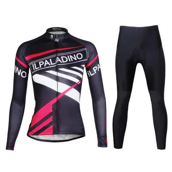 

ILPALADINO Cycling Jerseys Mountain Bike Clothing Long Sleeve Women Breathable Confortable Summer Sport Clothes