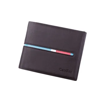 

Fashion Men Small Wallet Multi-function Retro Short Wallet Simple Fine Grain US Gold Clip Coin Bag Zipper Wallet Male Female