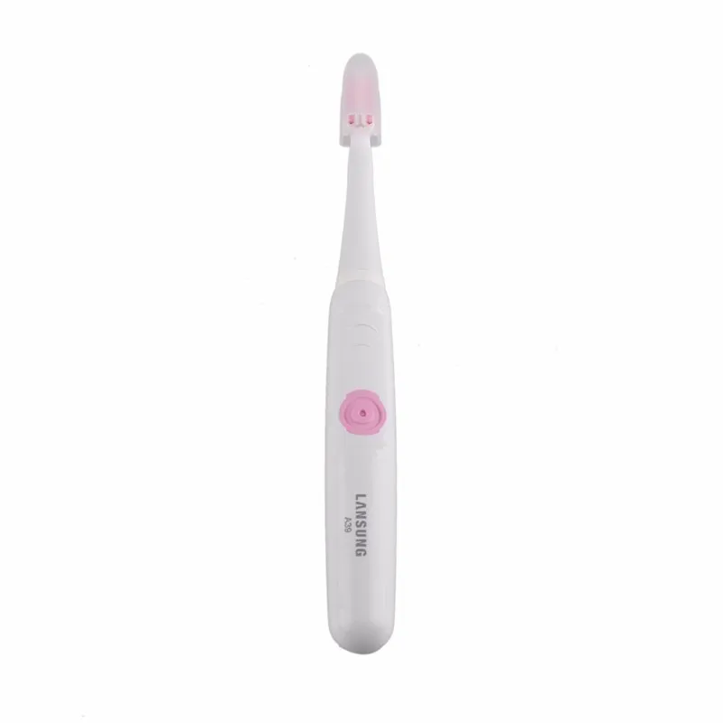 Escova de Dentes à Prova d' Água Onda Acústica Lansung Baterias Ipx7 Vibração Sonora Elétrica Frete Grátis A39 8 À prova d' água Onda Acústica Lansung