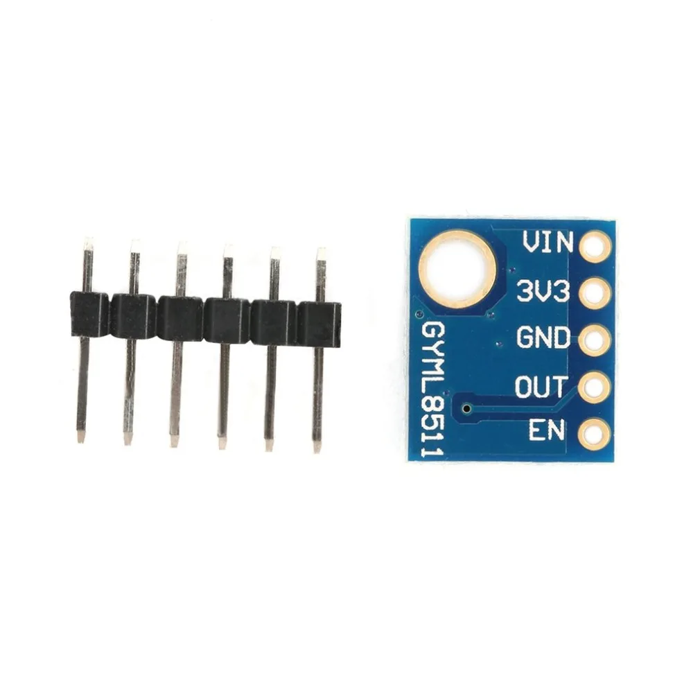 

GY-8511 UV Sensor Module UV Detector Module Analog Output GYML8511 UVB Breakout Test Module Ray Sensor Breakout