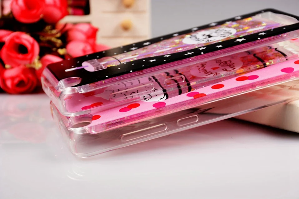 WhaY Quicksand Case For Xiaomi Redmi 4A Cover Silicone Cute Fashion Bottle Liquid Glitter Phone Case Redmi 4A Fundas Couque Capa (3)